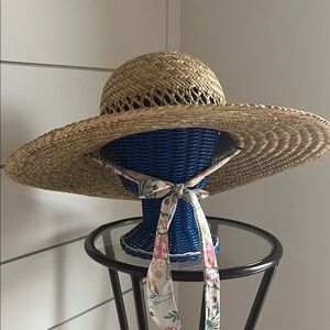 HBY Miami Straw Hat with Ribbon